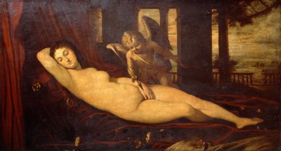 Sleeping Venus by Tiziano Vecelli